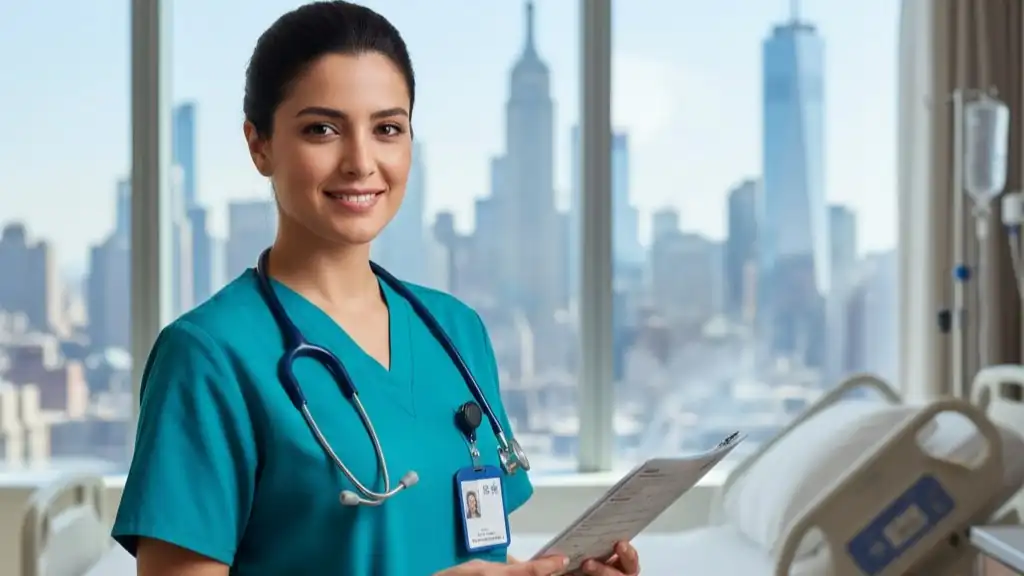 پرستار ایرانی موفق پس از مهاجرت به آمریکا و قبولی در آزمون OET و NCLEX