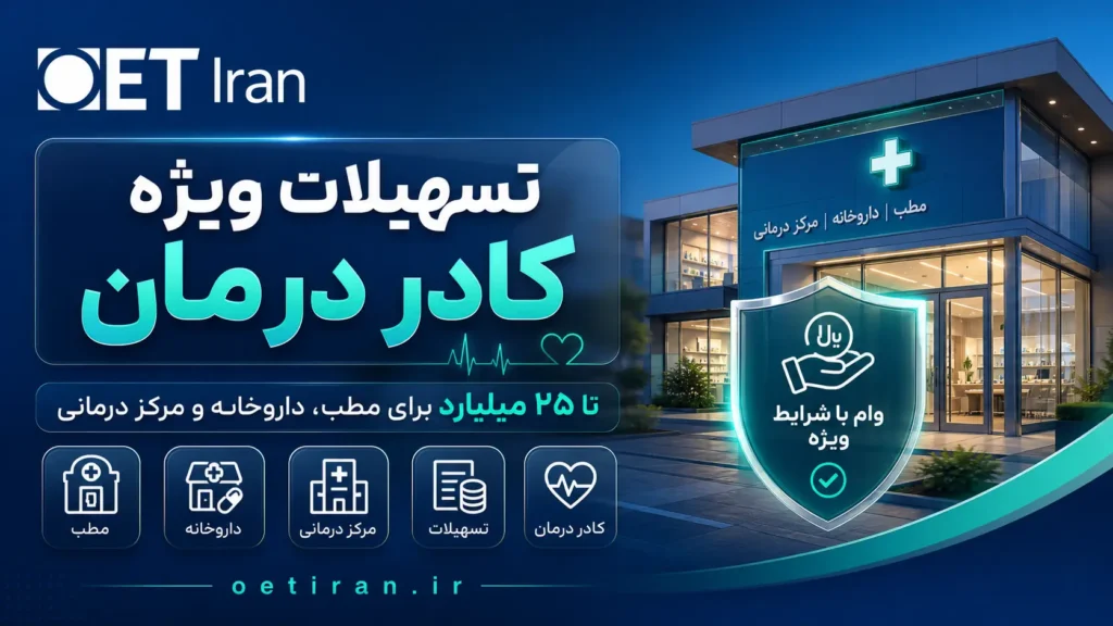 بررسی کامل بخشنامه طرح پزشک یار دی (شماره ۲) ویژه کادر درمان؛ تسهیلات تا ۱۵۰ میلیارد ریال، نصب رایگان کارتخوان، انتقال امتیاز اعتباری و بازپرداخت ۴۸ ماهه.